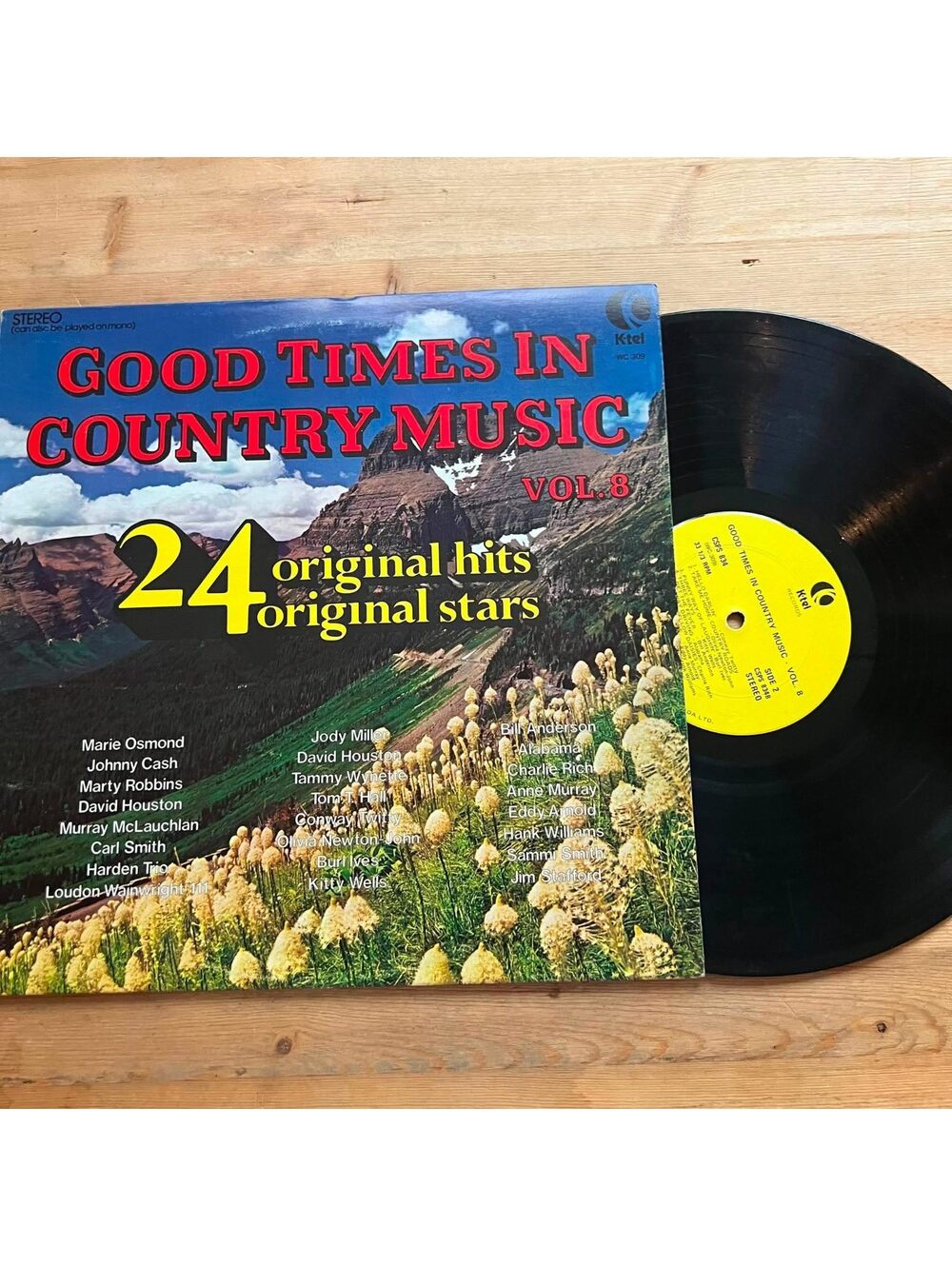 Various - Good Times in Country Music Vol. 8 33rpm VG+ VR16
